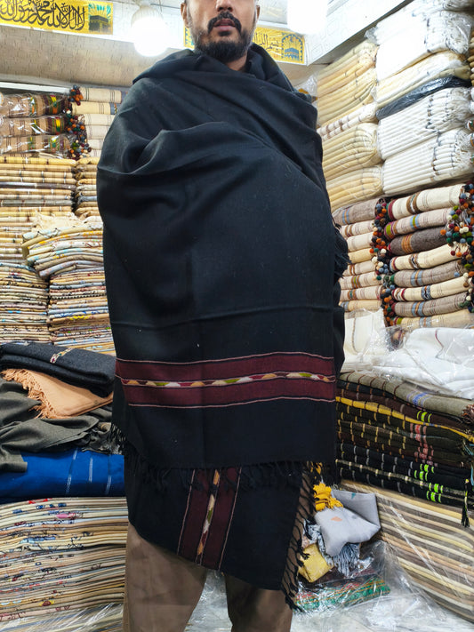 Khan Herati Wool Pashmina Shawl