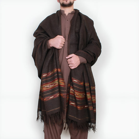 Nawab Bumbal Royal Dark Shawl