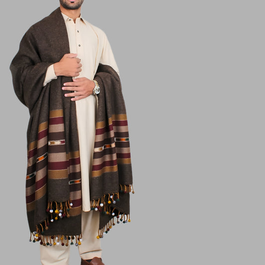 Nawab Bumbal Royal Wool Shawl